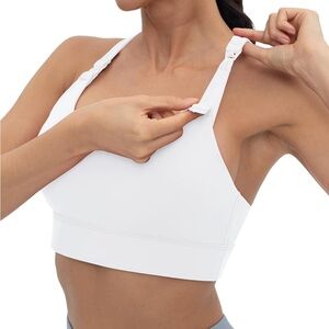 Nursing sports bra